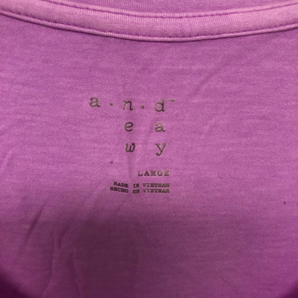 NWOT A New Day Large Pink Tank Top - Picture 2 of 4